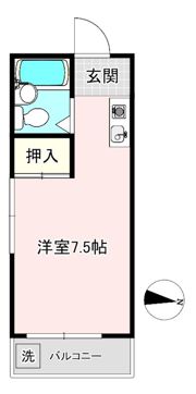 アマデウス福知山の間取り画像