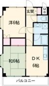 メインビル国立の間取り画像