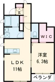 クレストコート B棟の間取り画像