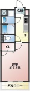 アドミラブールの間取り画像