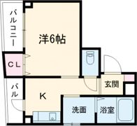 AーEAST元町の間取り画像