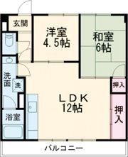 森ビルの間取り画像