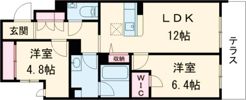 ShaMaison Gardens 旭が丘Ⅱの間取り画像