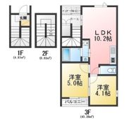 AVANTIASage中島新町の間取り画像