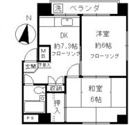 トップヒルズの間取り画像