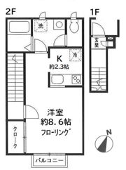 DC神大寺の間取り画像