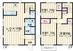 サニーサイドの間取り画像