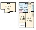 ハーモニーテラス深草大亀谷万帖敷町の間取り画像
