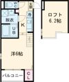 ハーモニーテラス深草大亀谷万帖敷町の間取り画像