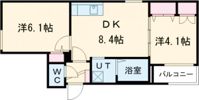Est Parcaの間取り画像