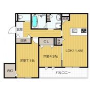 フロレゾン花園の間取り画像