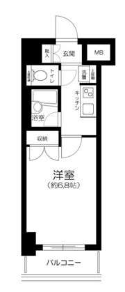 キャッスルステージ浅草吾妻橋の間取り画像