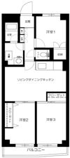 マンション ウィスタリアの間取り画像