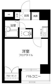 エスコート大森の間取り画像