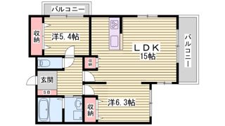 グラジオ元町プレミアムの間取り画像