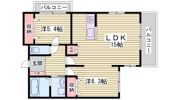 グラジオ元町プレミアムの間取り画像