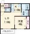 フェーラシュヴァル千歳の間取り画像