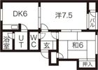 ヴェルディ B棟の間取り画像