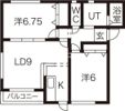 アプローズ B棟の間取り画像