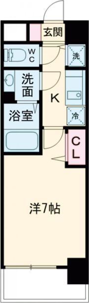 プレサンス上前津グレースの間取り画像