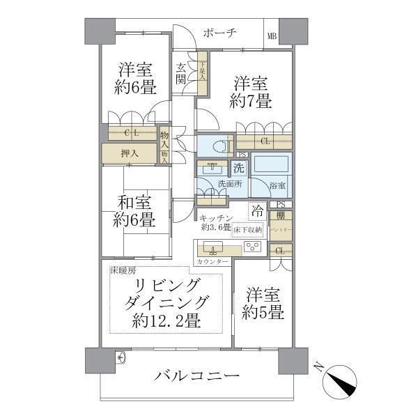 間取図