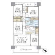 Brillia多摩センターの間取り画像