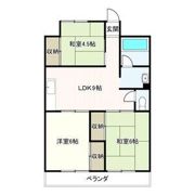 ハイツ小正Aの間取り画像