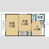 コーポ山内の間取り画像