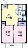 ニューシティー原島の間取り画像