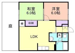 サンハイツ有功の間取り画像
