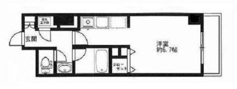 HF駒沢公園レジデンスTOWERの間取り画像