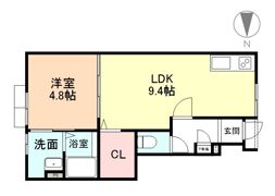 グランスイート大町の間取り画像