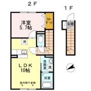 グラード高田 Bの間取り画像