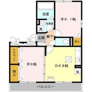 ディアコート オッツの間取り画像