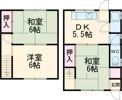 五月荘の間取り画像