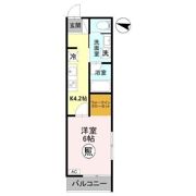 ナチュラルフロント 住居の間取り画像