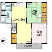 セジュールKEI A／B棟 Aの間取り画像
