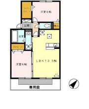 セジュールトリニテ B棟の間取り画像