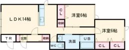 MODEーS Bの間取り画像