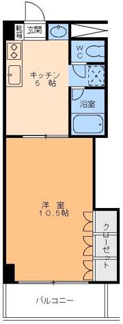 サンインテグラル道後の間取り画像