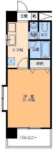 グレイスパル本町の間取り画像