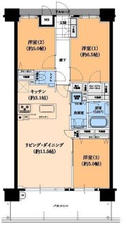 クレアホームズ南町の間取り画像