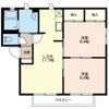 シプレーヌ大村 Bの間取り画像