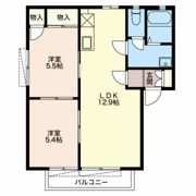 ディアス田中 Eの間取り画像