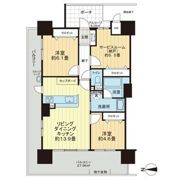 アルファステイツ西川緑道公園の間取り画像