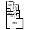 エストポミエ A棟の間取り画像