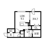RUMO LUEB(ルーモルーブ)の間取り画像