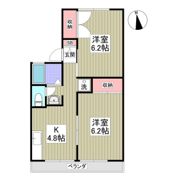 トロイメンドルフイプシロンBの間取り画像