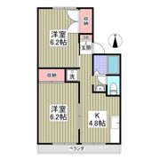 トロイメンドルフイプシロンAの間取り画像