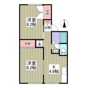 トロイメンドルフイプシロンAの間取り画像